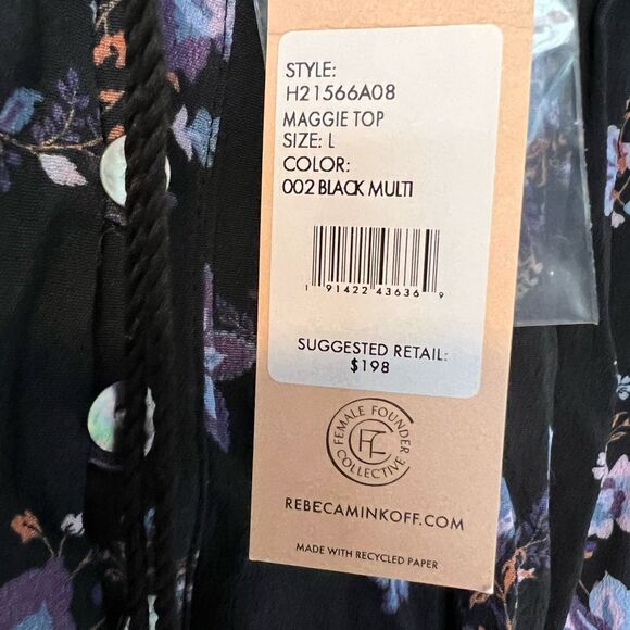 Rebecca Minkoff Maggie Floral blouse - Picture 4 of 5
